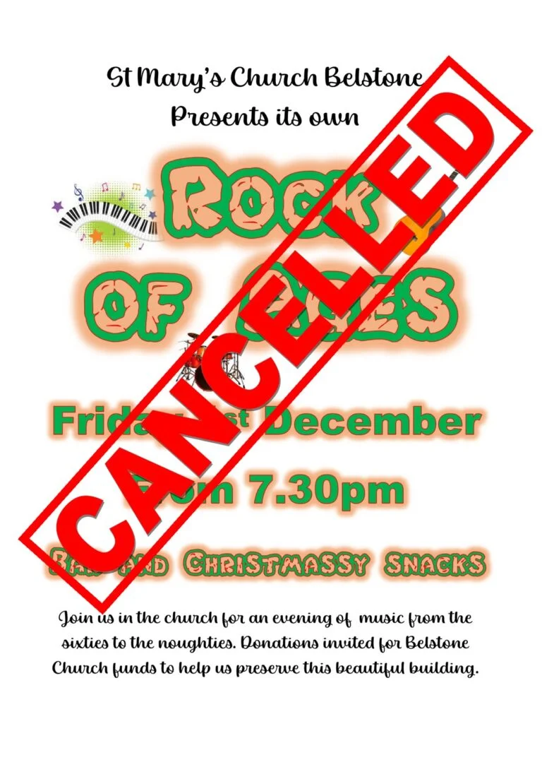Rock of Ages Cancelled!