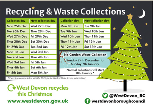 Christmas Recycling and Waste Collection