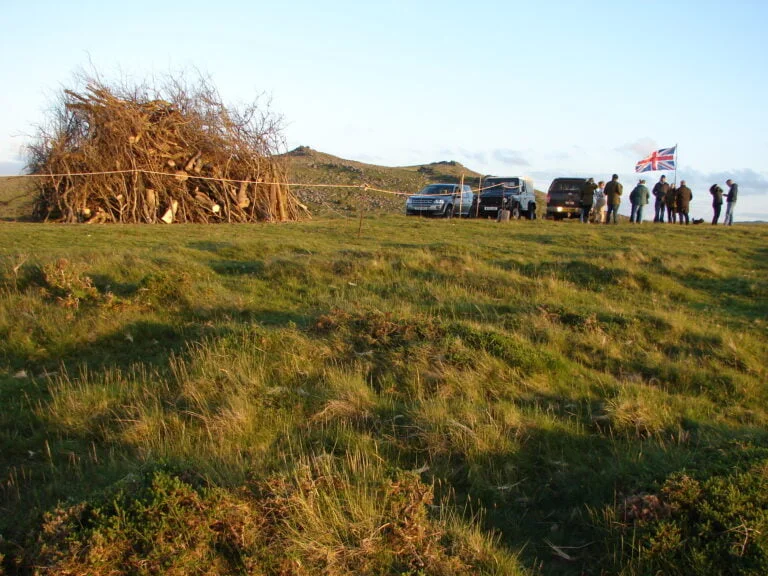 Belstone D-Day Bonfire