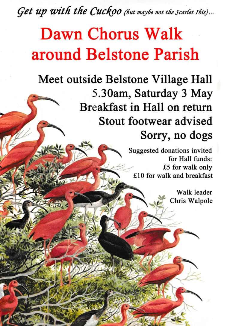 Belstone’s Dawn Chorus Walk – 3 May