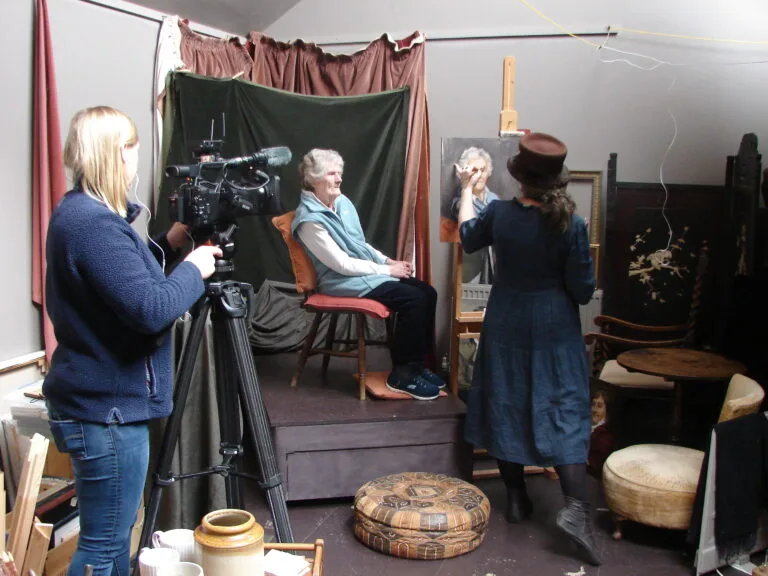 Jeannine Jourdan and Her Portraits