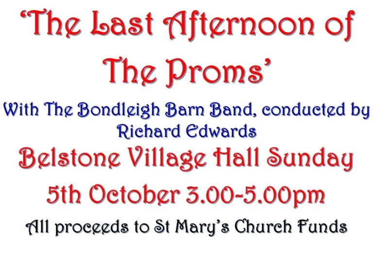 Proms Afternoon – Huge Success!